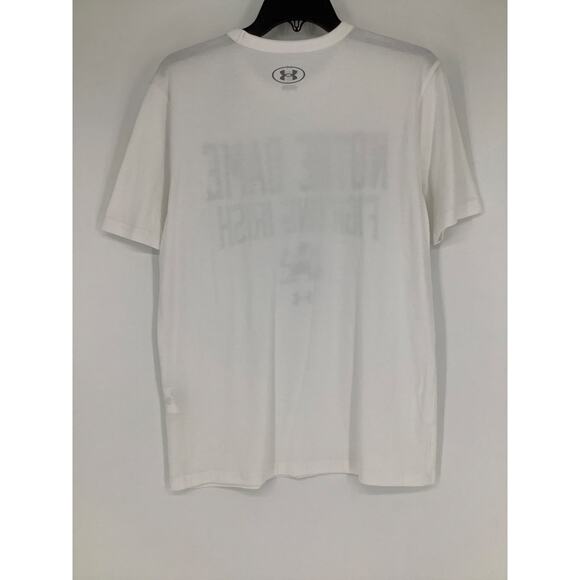 Under Armour Men's Small Notre Dame Fighting Irish Short Sleeve T Shirt N3-43 - Picture 4 of 6